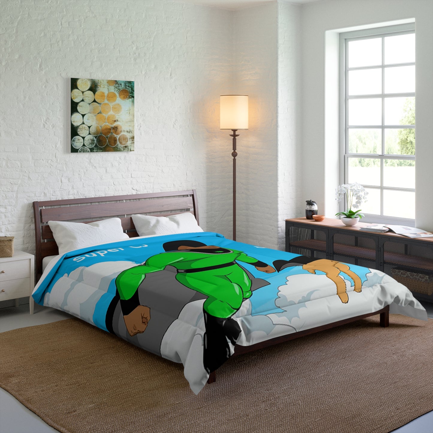 Super CJ & Rex Comforter