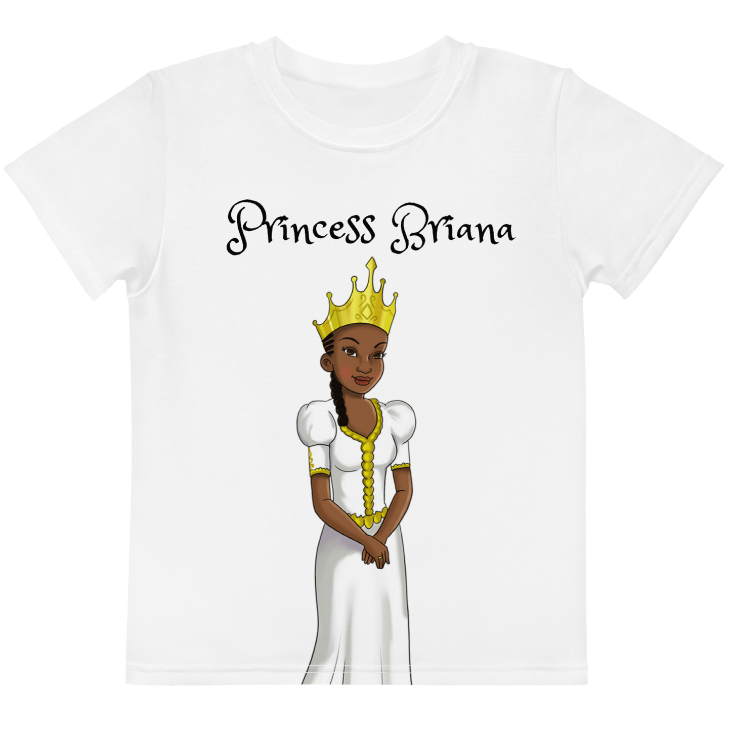 Princess Briana Kids crew neck t-shirt