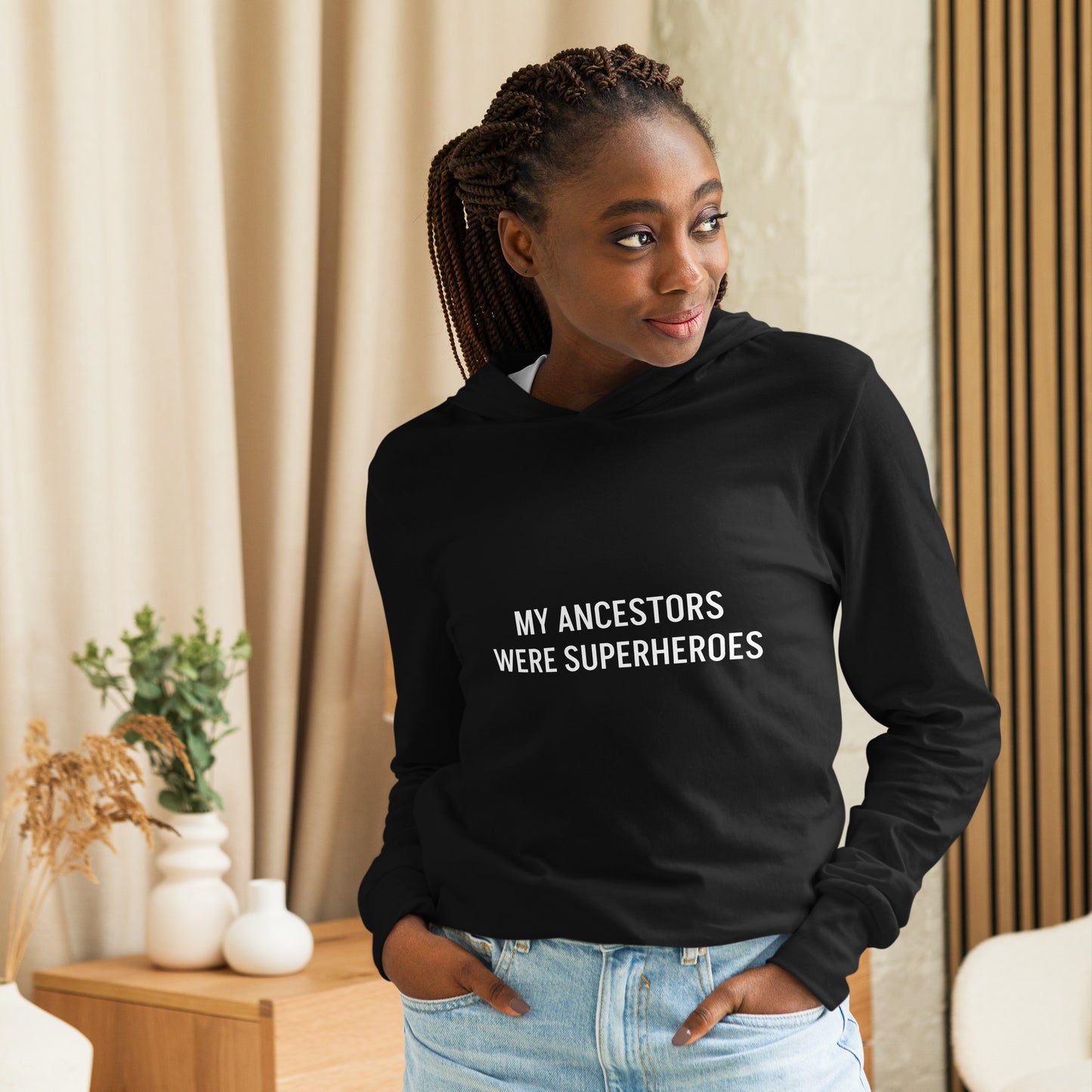 JLM Shop - Ancestors Part 2 Hooded long-sleeve tee
