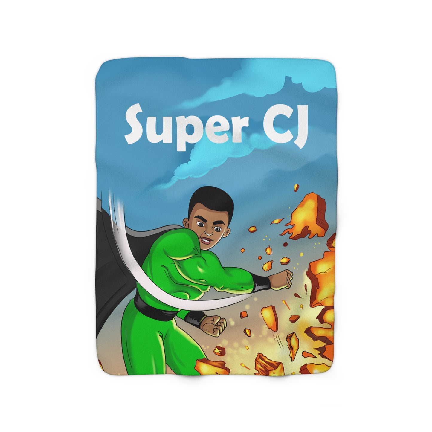 Super CJ Sherpa Fleece Blanket (Super Soft & Warm)
