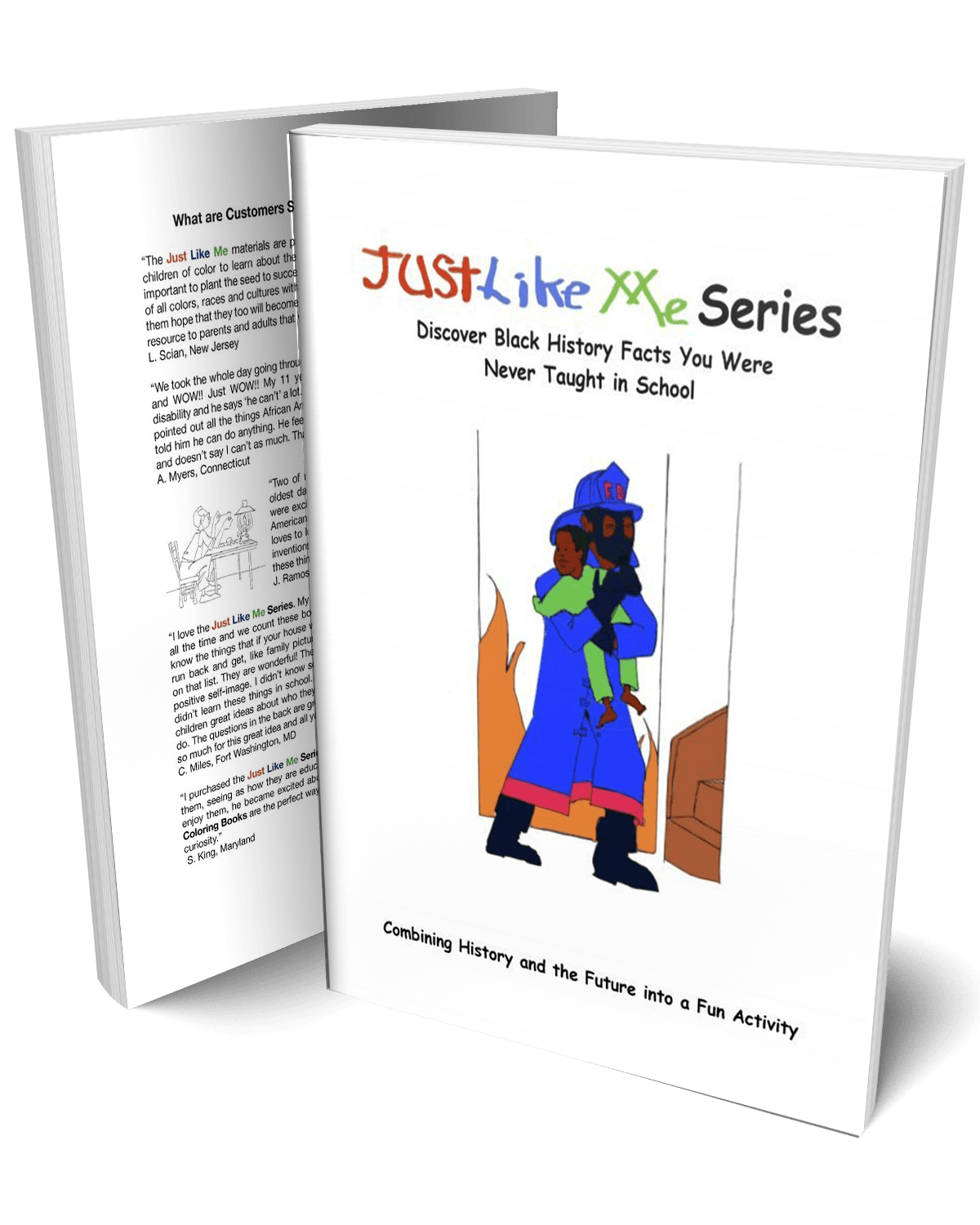 Just Like Me Series (Black History dating back 6,000 years) 118 pages