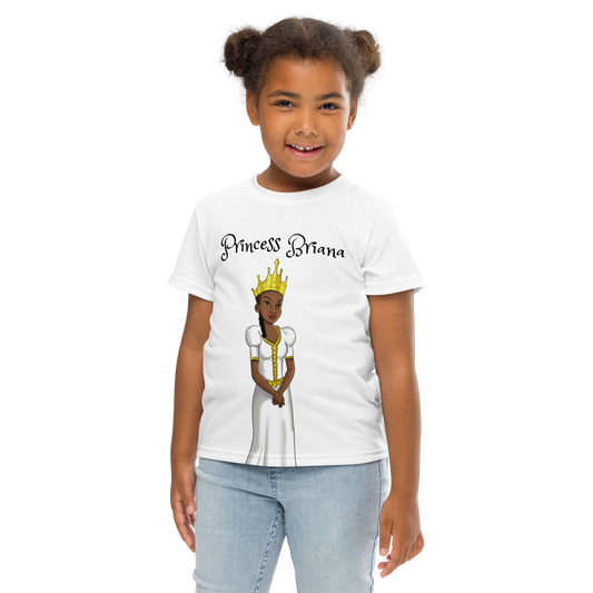 Princess Briana Kids crew neck t-shirt